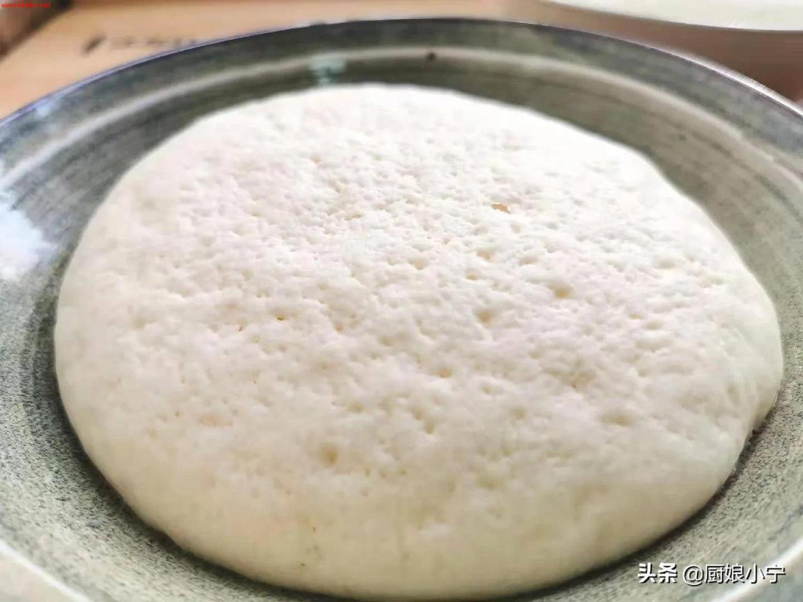 二十八把面发,冬天发面有技巧,不加牛奶泡打粉,40分钟发满盆