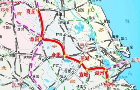 杭州东至合肥南最快2小时07分!商合杭高铁合湖段今起开通运营