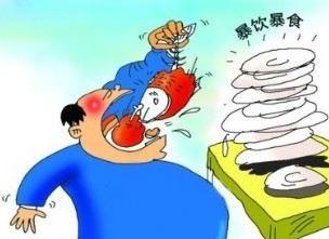 暴饮暴食