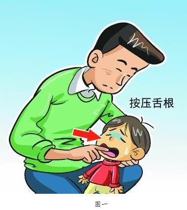 宝宝喉咙卡异物急救方法（图）