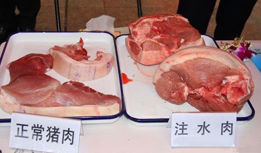 怎么区分灌水猪肉？怎样辨认造假灌水猪肉