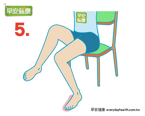 每天坐着踏步20下,血管变年轻、便秘失眠也改善