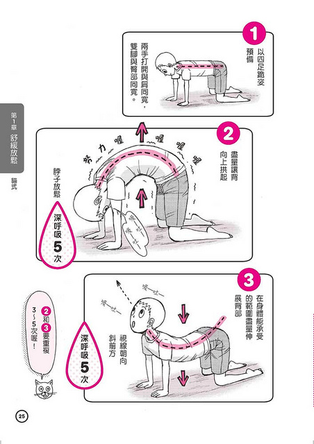 舒缓放鬆懒人瑜伽:猫式