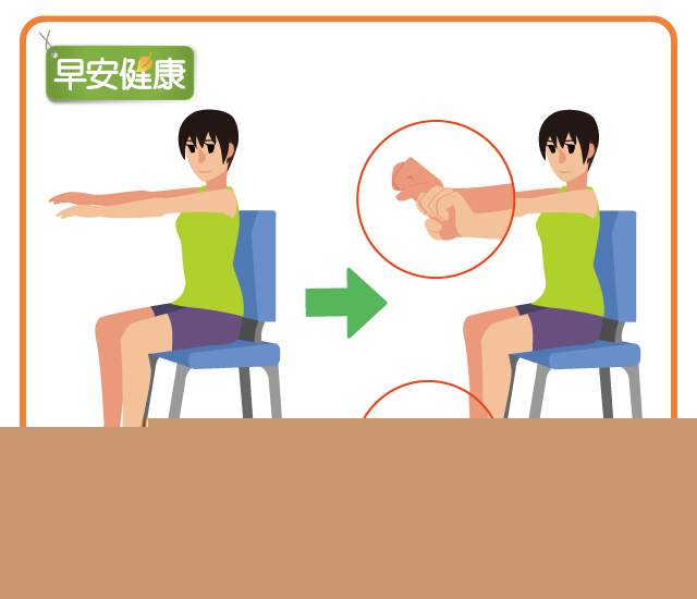 握紧手脚改善血液循环预防心律不整