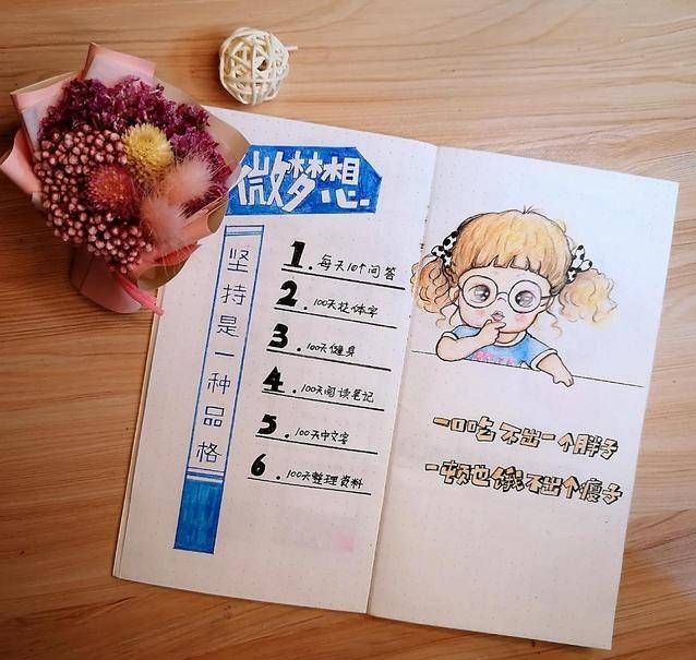 手帐本第一页怎么画,柒月教你手帐第一页写什么