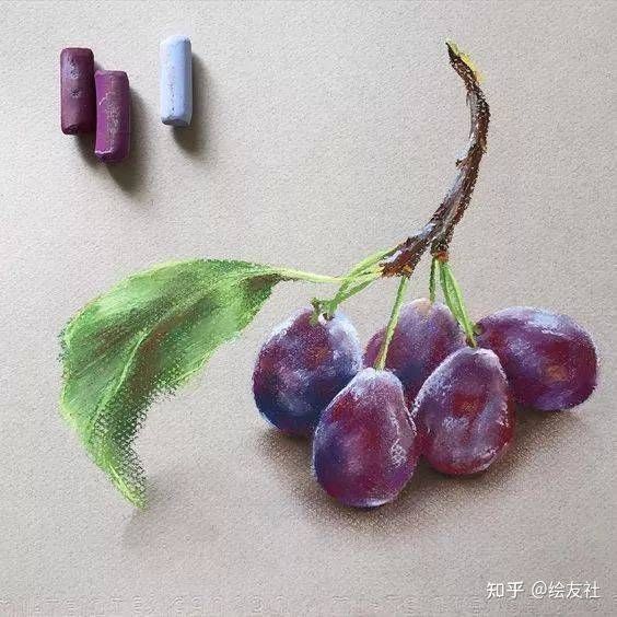 绚丽色粉画上色技法和步骤,画渣也可以逆袭大神