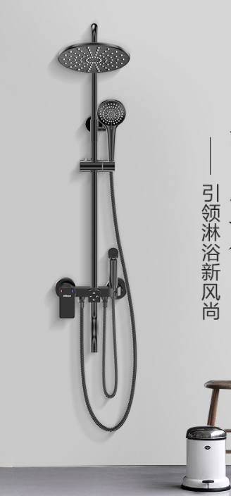 四季沐歌花洒,智能自洁技术,拒绝堵塞烦恼