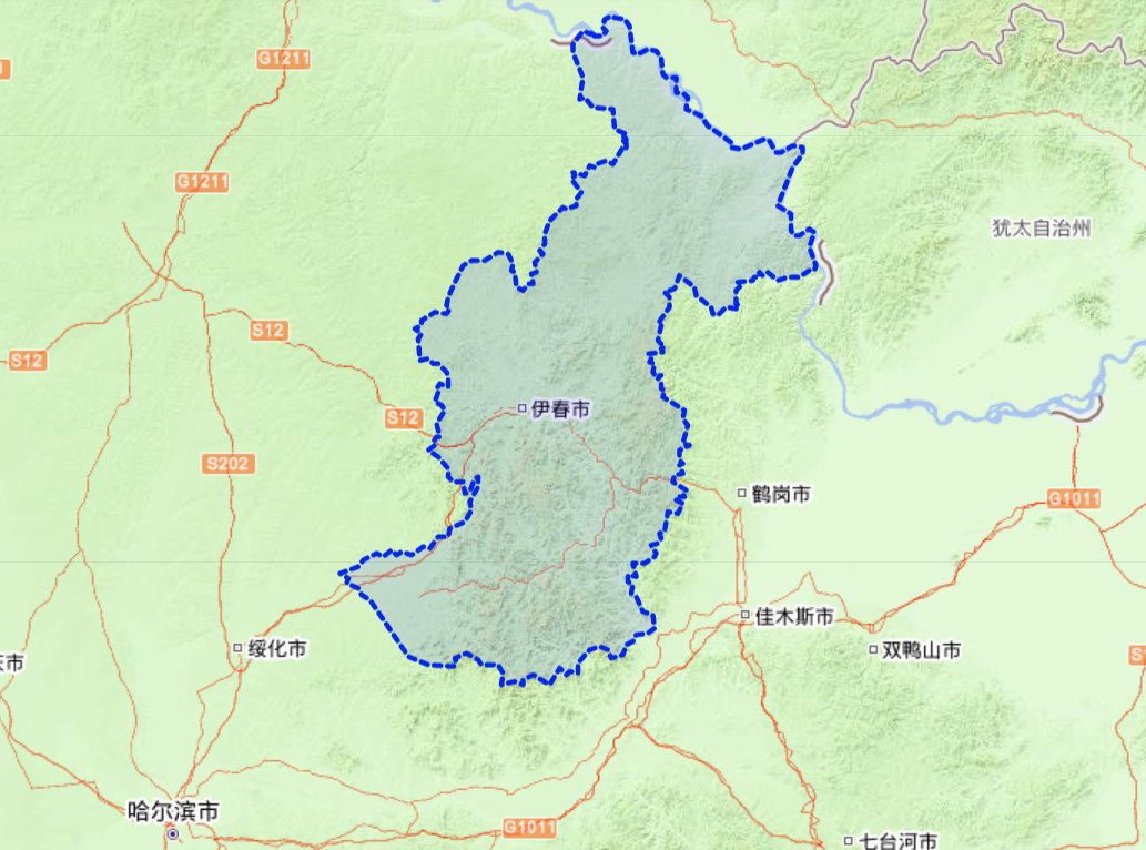 展望行政区划调整后的伊春市:15区合并为4区1县后,人口仍然偏少