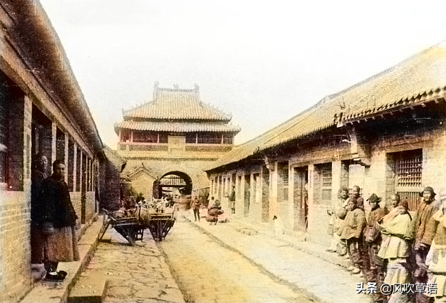 山东青岛即墨区:民国时期的墨城城墙和街市风情