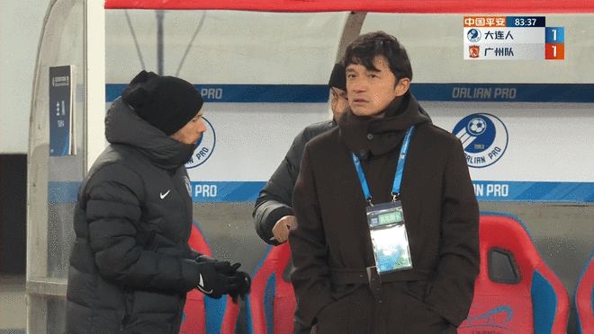 中超-蔡明民建功蒿俊闵伤退 大连1-1送广州12轮不胜