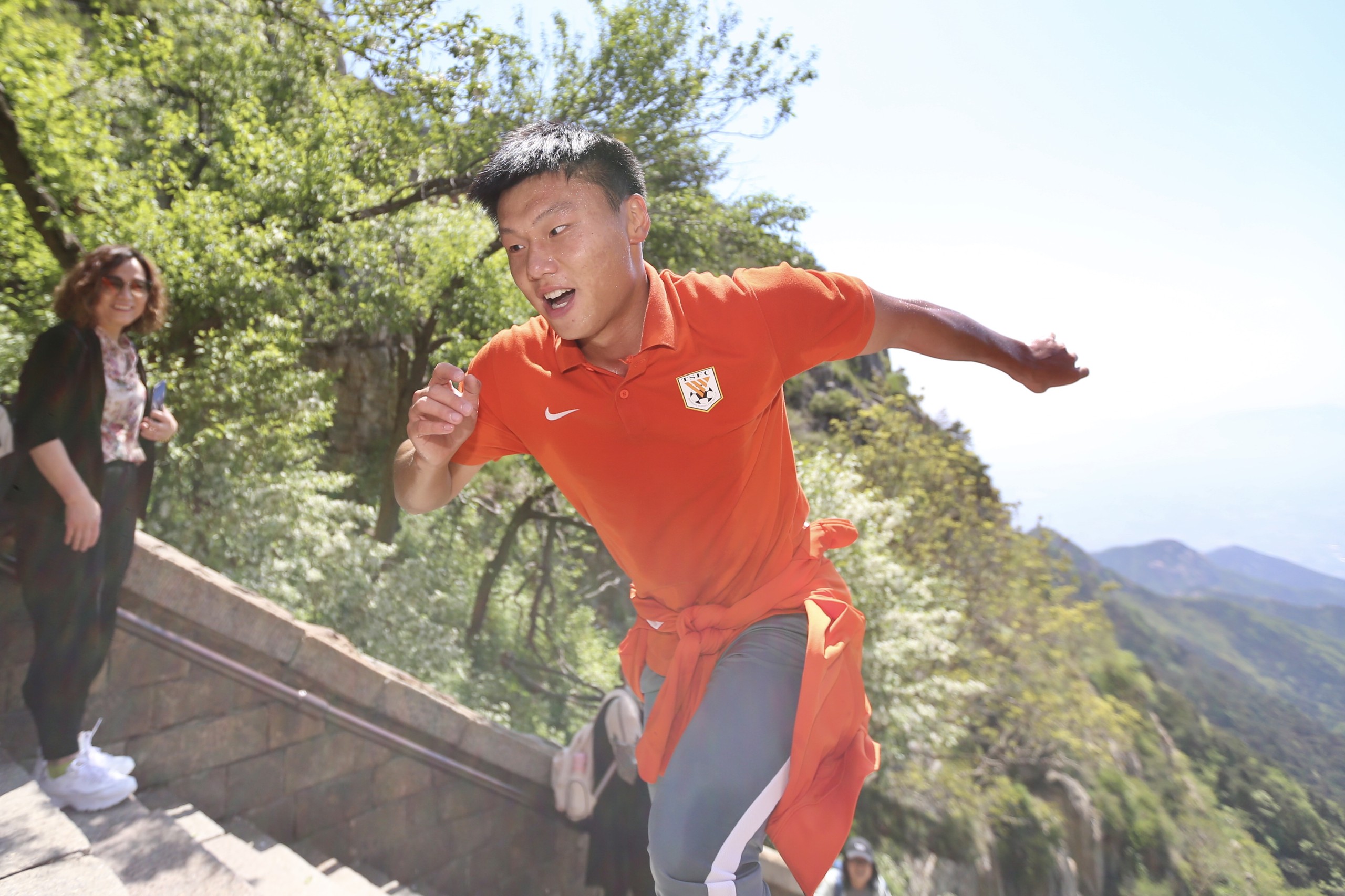 泰山小将方昊。